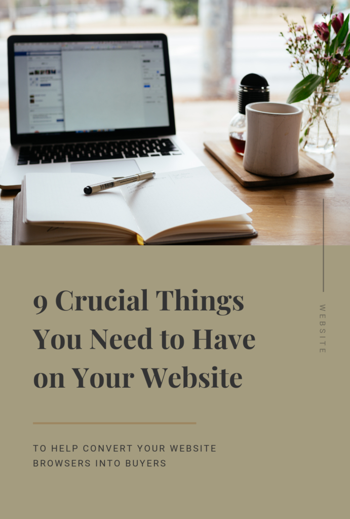 One6Creative Blog: 9 Crucial Things You Need to Have on Your Site