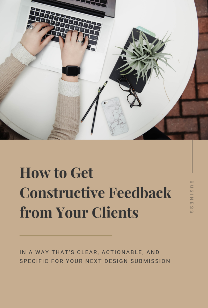 One6Creative Blog Post:  How to Get Constructive Feedback from Your Clients